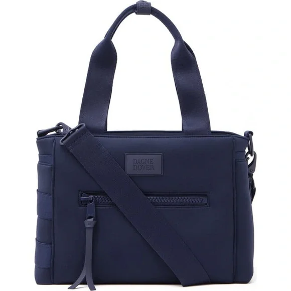 Dagne Dover Wade Navy Diaper Tote Bag with Shoulder Strap - Picture 6 of 7